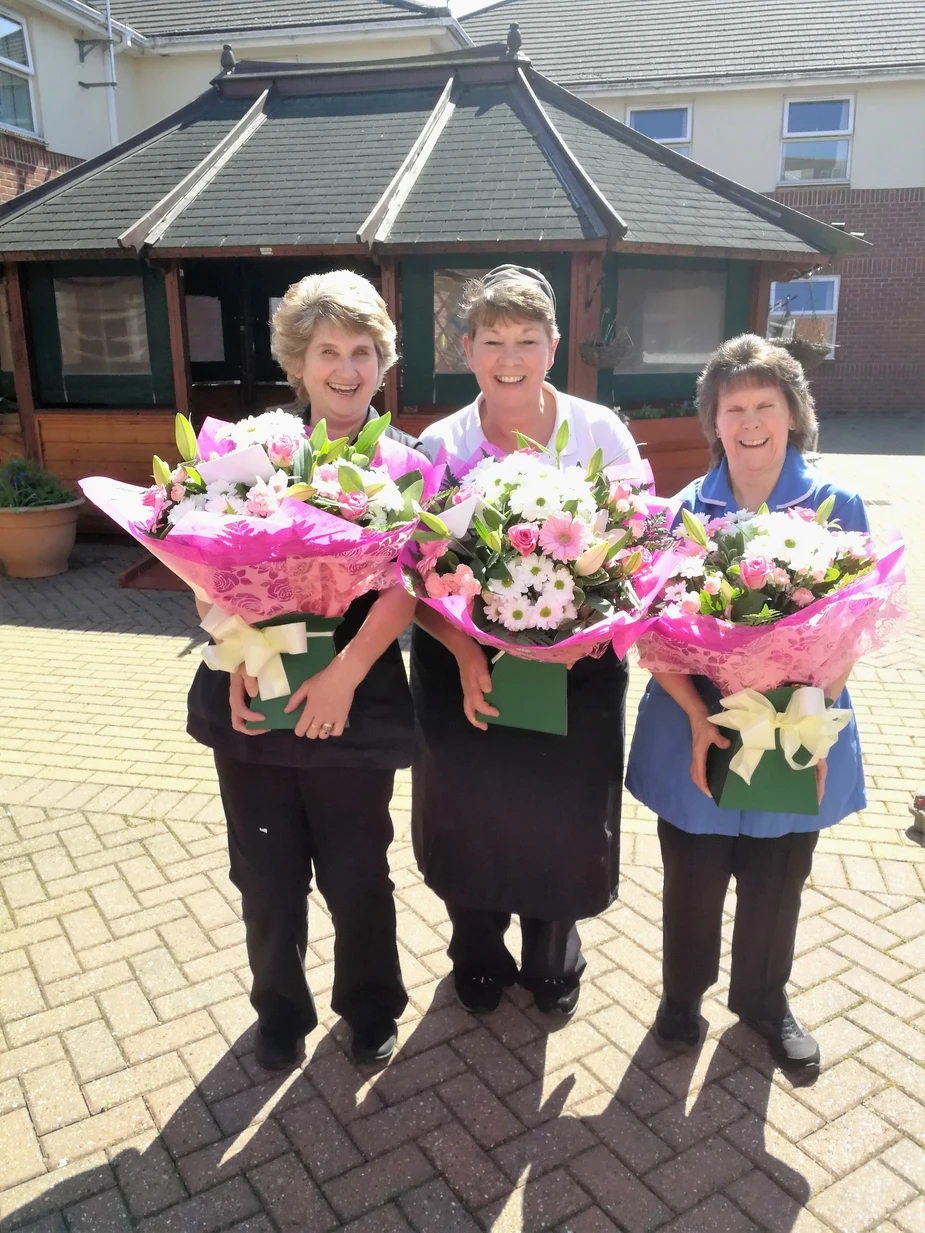 Kilkee Lodge staff celebrating 20 years of service